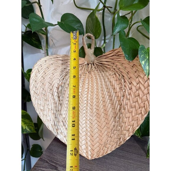 Handwoven Palm Leaf Fan - Picture 5 of 8